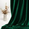 KKJIAF Hunter Green Stretch Velvet Fabric 60 Inch Wide, 2 Yard Soft Stretchy Fabric for Sewing Clothes, Apparel, Costume, Crafts - 90% Polyester 10% Spandex view 4