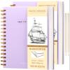 2 Pack Sketch Book Small Sketchbook for Drawing 100 Sheets Hardcover Spiral Sketch Pad for Kids 5.5" x 8.5" Art Sketchbook Drawing Blank Paper Book for Beginner Artist with Pencil view 1