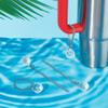 UNICRAFTALE 4Pcs Cup Charms Crystal Pendant for Tumblers Chain Accessories Stainless Steel Tumbler Charms Teardrop Water Bottle Chain Charms for Tumblers Bottle Cup Accessories view 2