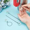 UNICRAFTALE 4Pcs Cup Charms Crystal Pendant for Tumblers Chain Accessories Stainless Steel Tumbler Charms Teardrop Water Bottle Chain Charms for Tumblers Bottle Cup Accessories view 4