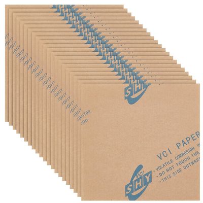 BENECREAT 60 Sheets Anti-Rust Paper, 5.9x5.9 Inch Rust-Proof Paper, 0.1mm Thick Anti-Corrosion Paper for Protecting Jewelry, Metal Ware, Electronics & Musical Equipment