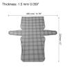 MECCANIXITY 4Pcs Plastic Mesh Canvas Sheet 6 Count 33 cm/ 13" for Crochet Bag Making Crossbody Bag Blank Canvas for Embroidery Needlepoint, Bag, Knit Crochet Mesh, Black view 3