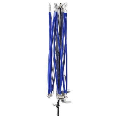 Sunicon Umbrella String Winder, Blue Iron Umbrella Shape Knitting Crochet String Winder Holder Machine