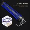 Sunicon Umbrella String Winder, Blue Iron Umbrella Shape Knitting Crochet String Winder Holder Machine view 4