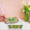 ARTopet DIY Diamond Art Painting Jewelry Box PVC Mandala Large Capacity Organizer Storage Box Special Shaped Crystal Rings Necklace Bracelet Gift Case for Women Girls Desktop Ornament view 2