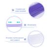 uxcell 25 Yards 1 Inch Wide Polyester Horsehair Braid, 1 Roll Stiff Horsehair Braid for Polyester Boning Sewing Wedding Dance Dress Skirt Hat Trimming Accessories, Violet view 3