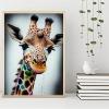 QAZWSX Hey There Giraffe Diamond Painting Kits Adult Decompression DIY Handmade Full Diamond Art Painting Kit, Room Decor Wall Decor Gifts 30x40cm view 3