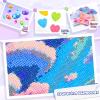 QAZWSX Hey There Giraffe Diamond Painting Kits Adult Decompression DIY Handmade Full Diamond Art Painting Kit, Room Decor Wall Decor Gifts 30x40cm view 4
