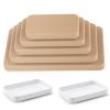 ORIISIN Deep Rectangle Pottery Molds - 5 Pcs Slump Molds for Handbuilding, Plate Forming view 1
