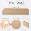 ORIISIN Deep Rectangle Pottery Molds - 5 Pcs Slump Molds for Handbuilding, Plate Forming view 3