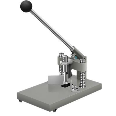 Corner Rounder Cutter Machine, Corner Rounder Cutter Machine Paper Corner Punch,2 Dies R6 R10 Corner Cutter with Paper Press Device, 1.2/ 30mm Thickness, for ID Cards, Paper Crafts, Laminating