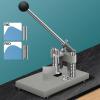 Corner Rounder Cutter Machine, Corner Rounder Cutter Machine Paper Corner Punch,2 Dies R6 R10 Corner Cutter with Paper Press Device, 1.2/ 30mm Thickness, for ID Cards, Paper Crafts, Laminating view 4