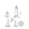 Alxjejo 2025-2026 Stamps and die cuts for Card Making,Metal Dies&Silicone Makeing for DIY Card Birthdays,Valentine's Day Christmas Stamps and Dies for Card Making,Thanksgiving view 3
