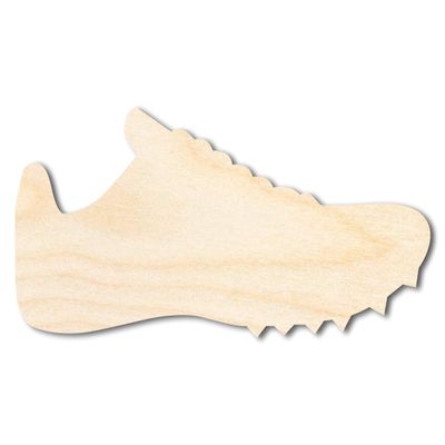 Unfinished Wood Cleat Shoe Shape | DIY Craft Cutout | up to 46" DIY 18" / 3/4"