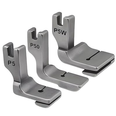 Fbshicung 3PCS Industrial Piping Feet #P5 P50 P5W Double Gathering Pleated Shirring Presser Foot for Sewing Machine JUKI Brother Singer