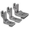 Fbshicung 3PCS Industrial Piping Feet #P5 P50 P5W Double Gathering Pleated Shirring Presser Foot for Sewing Machine JUKI Brother Singer view 1