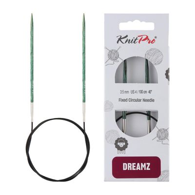 KnitPro Dreamz Fixed Circular Needles 40" (100cm) | US Size 4 (3.5mm)