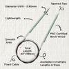 KnitPro Dreamz Fixed Circular Needles 40" (100cm) | US Size 4 (3.5mm) view 3