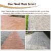 SGeneE Professional Concrete Stamp Wood Plank Texture Mat, Polyurethane Concrete Stamping Moulds, Landscaping Walkways Imprinted Paving Tools, 10 Styles view 2