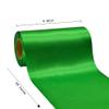 BVIEAKD Wide Green Satin Ribbon 6 Inch x 25 Continuous Yards Solid Fabric Ribbon for Cutting Ceremony kit Grand Opening Wedding Birthday Party Decoration Bows Chair sash view 2