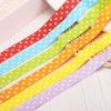 MECCANIXITY Grosgrain Ribbons 25 Yards 1 Inch Bright Orange with White Dots Ribbon Bow Decoration for Crafts Gift Wrapping Wedding view 4