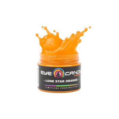 Eye Candy Resin Pigment Paste Highly Pigmented Epoxy Color, 2 oz, Solid Non-Metallic, Mixable for Custom Shades (Lone Star Orange)