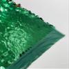 Backdrop King Inc, Jumbo Sequins Oval Sequin Paillette/Tear Drop Mermaid Big Sequins Fabric Mesh/ 54 Inches Wide (Hunter Green On Green) view 2