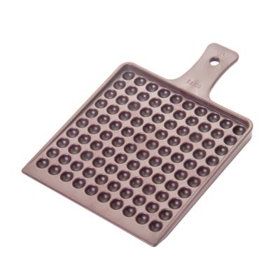 Meiliyizu Bead Counter Tray for Crafts Plastic Organization Tray Bead Arrangement Board with Handle Jewelry Supplies, 8mm, As the Pictures Shown