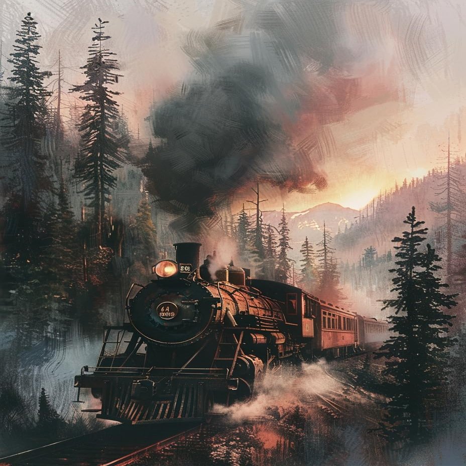 NineTribe Basics Steam Train Engine Past Trees 5D Diamond Art Painting for Adults Full Drill Round Diamond Paint by Number Kits for Beginners Gems Cross Stitch for Wall Decor 11.8x15.8inch(1)