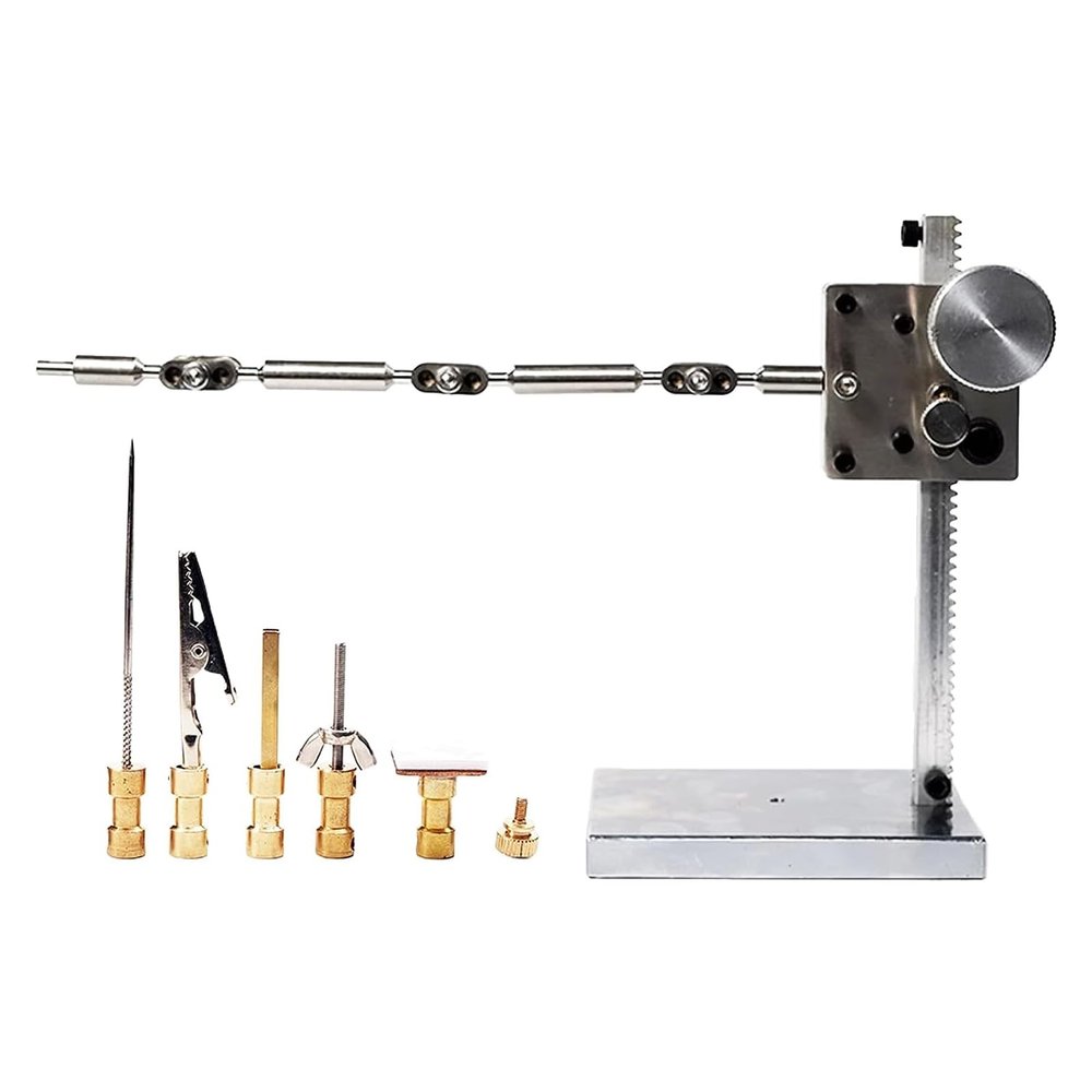 iumLeap Stainless Steel Armature Rigging System, Stop Motion Armature Kits, Rig Arm for Holding Armature Puppet in Stop Motion Animation, 16cm High Lifting Bracket + 5 Connectors
