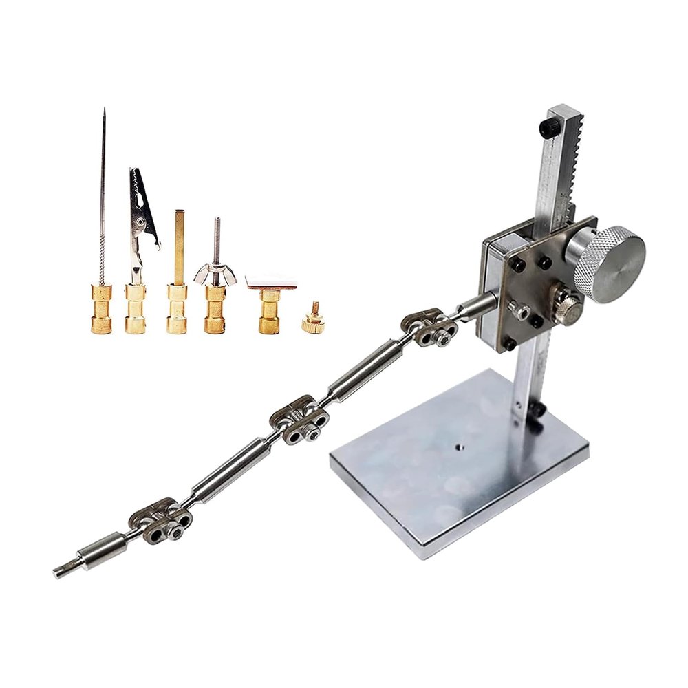 iumLeap Armature Rigging System for Stop Motion Animation, Stainless Steel Rig Arm, DIY Stop Motion Armature Kits, Support Your Charactor's Movement, with 5 Connectors,Arm Length: 25cm,16cm (26cm)