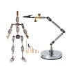 iumLeap Stop Motion Armature Kits,Stop Motion Animation Rigging and Winder, with Metal Puppet Figure for Character Design Creation,for Animators, Time-Lapse, Product Photography,12cm (17cm) view 1