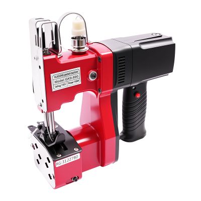 Electric Bag Stitching Closer Seal Sewing Machine Tool, 110V 190W Portable Automatic Sack Closer Seal Sewing Machine Stitching Tool for Large Factory Warehouses Bag Sealing
