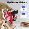 Electric Bag Stitching Closer Seal Sewing Machine Tool, 110V 190W Portable Automatic Sack Closer Seal Sewing Machine Stitching Tool for Large Factory Warehouses Bag Sealing view 2
