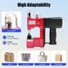 Electric Bag Stitching Closer Seal Sewing Machine Tool, 110V 190W Portable Automatic Sack Closer Seal Sewing Machine Stitching Tool for Large Factory Warehouses Bag Sealing view 3