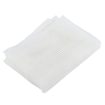 Grcfumo Carpet Crocheting Mesh Cloth, Rug Mesh Cloth, Knitting Mesh with Crochet Hook for Carpet Rug Tapestry Knitting Accessory (Mesh cloth 150100cm)