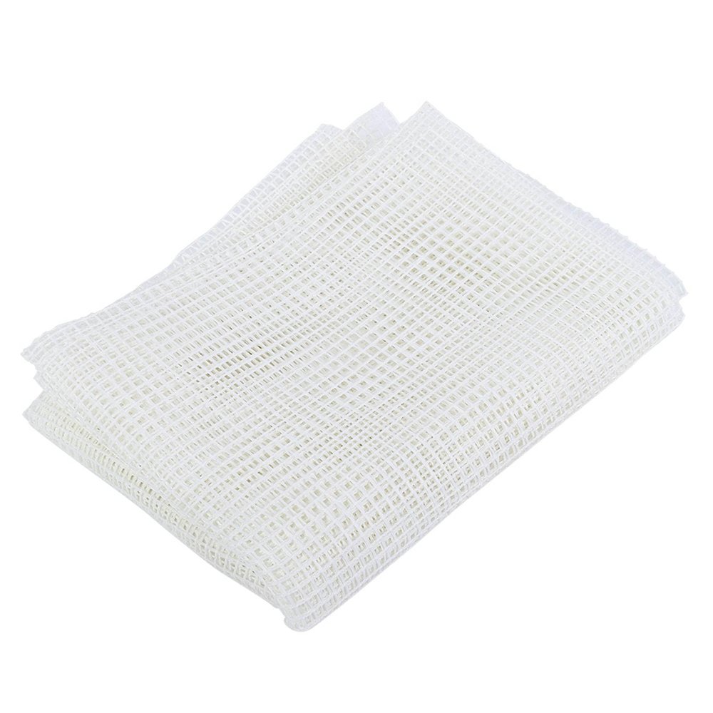 Grcfumo Carpet Crocheting Mesh Cloth, Rug Mesh Cloth, Knitting Mesh with Crochet Hook for Carpet Rug Tapestry Knitting Accessory (Mesh cloth 150100cm)