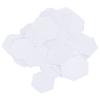 100Pcs Hexagonal Templates for Quilting, Sewing DIY Craft 16mm Stencil Set Compatible with Cutters and Fabric Marking Tools view 1