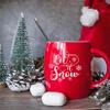 40 Pieces Christmas Word Stickers for Crafts Christmas Vinyl Stickers Waterproof Xmas Decals for Ornament Ball Wood Cup Glass Water Bottle Decoration (40 pcs Words) view 2