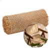 24"/36"/39.4" Width Natural Wicker Weaving Cane Webbing Roll,Handwoven Open Mesh Webbing Rattan Chair Caning Supplies,Cane Webbing Sheet For Rattan Wall Sconce Dresser Bed Frame Furniture Upcycle(36" view 1