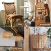 24"/36"/39.4" Width Natural Wicker Weaving Cane Webbing Roll,Handwoven Open Mesh Webbing Rattan Chair Caning Supplies,Cane Webbing Sheet For Rattan Wall Sconce Dresser Bed Frame Furniture Upcycle(36" view 4