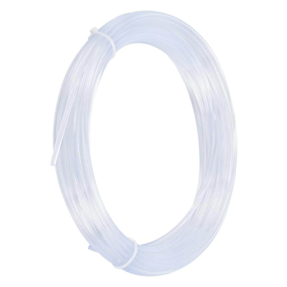 BENECREAT 10.9 Yard Plastic Boning Roll, 2mm PP Corset Strips Round White Webbing Boning for Lingerie Bra Sewing Accessories, Bridal Wedding Dress DIY Supplies