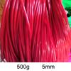 homeemoh 500g Wicker Furniture Repair Material - Flat Synthetic Rattan PE Plastic Rattan Woven Material for Basket Making - Width 5mm, Thickness 0.9mm view 2