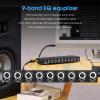 Nobsound 9-Band Stereo EQ Preamp: HiFi Equalizer Audio Processor with Tone Controls | 111dB SNR | 0.001% THD | 2 RCA in/Out | for Home Stereo Audiophiles (EQ9) view 2
