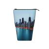 DRTGEDS Chicago Telescopic Pencil Case Pencil Pouch Holder,Organizer Stationery Pen Case Box With Zipper view 3