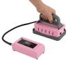 banborba 300W Hat Press Machine, 2-in-1 Hat Heat Press with Precise Temperature & Time Control, Portable Heat Press Machine for Caps, T-Shirts and Backpacks (Light Pink) view 1