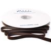 Ribbli Brown Velvet Ribbon 3/8 Inches Continuous 25 Yard Spool Brown Christmas Ribbon for Gift Wrapping Crafts Home Decor view 1