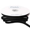 Ribbli Black Velvet Ribbon 3/8 Inches Continuous 25 Yard Spool Black Christmas Ribbon for Gift Wrapping Crafts Home Decor view 1