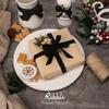 Ribbli Black Velvet Ribbon 3/8 Inches Continuous 25 Yard Spool Black Christmas Ribbon for Gift Wrapping Crafts Home Decor view 3
