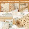 16"/20"/24"/28"/36"/39.4" Width Rattan Cane Webbing Roll,Open Mesh Net Cane Webbing Sheet, Weave Wicker Cane Webbing for Chairs,Pole Wrap Rattan Fabric Material for DIY Craft Projects Furniture Decor( view 2